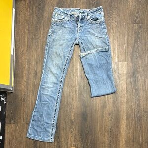 Stylish Blue Miss Me Denim Jeans